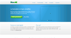 Desktop Screenshot of monae.fr